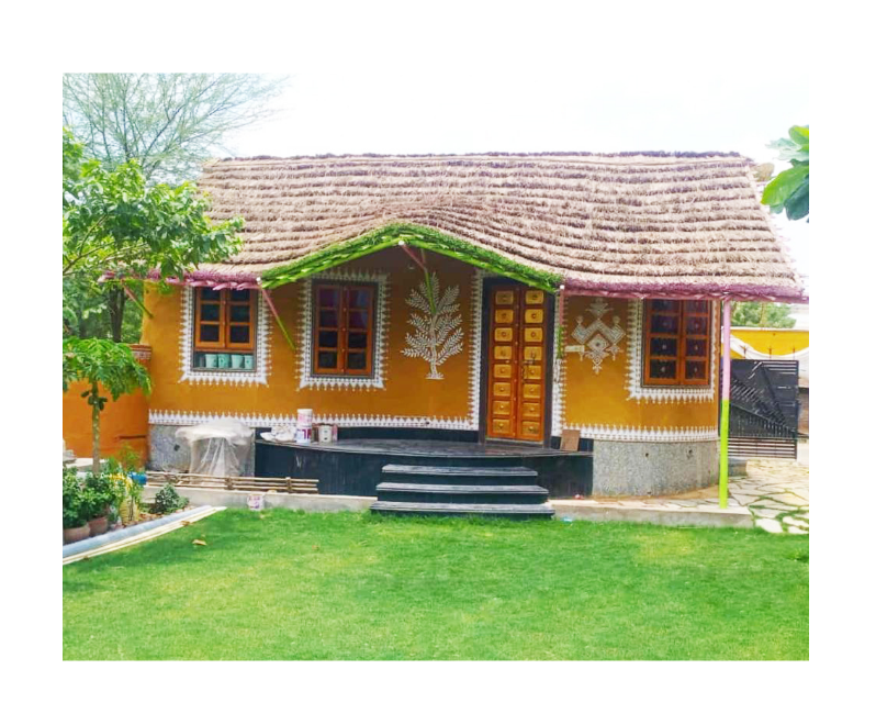 Traditional House with Natural Paint
